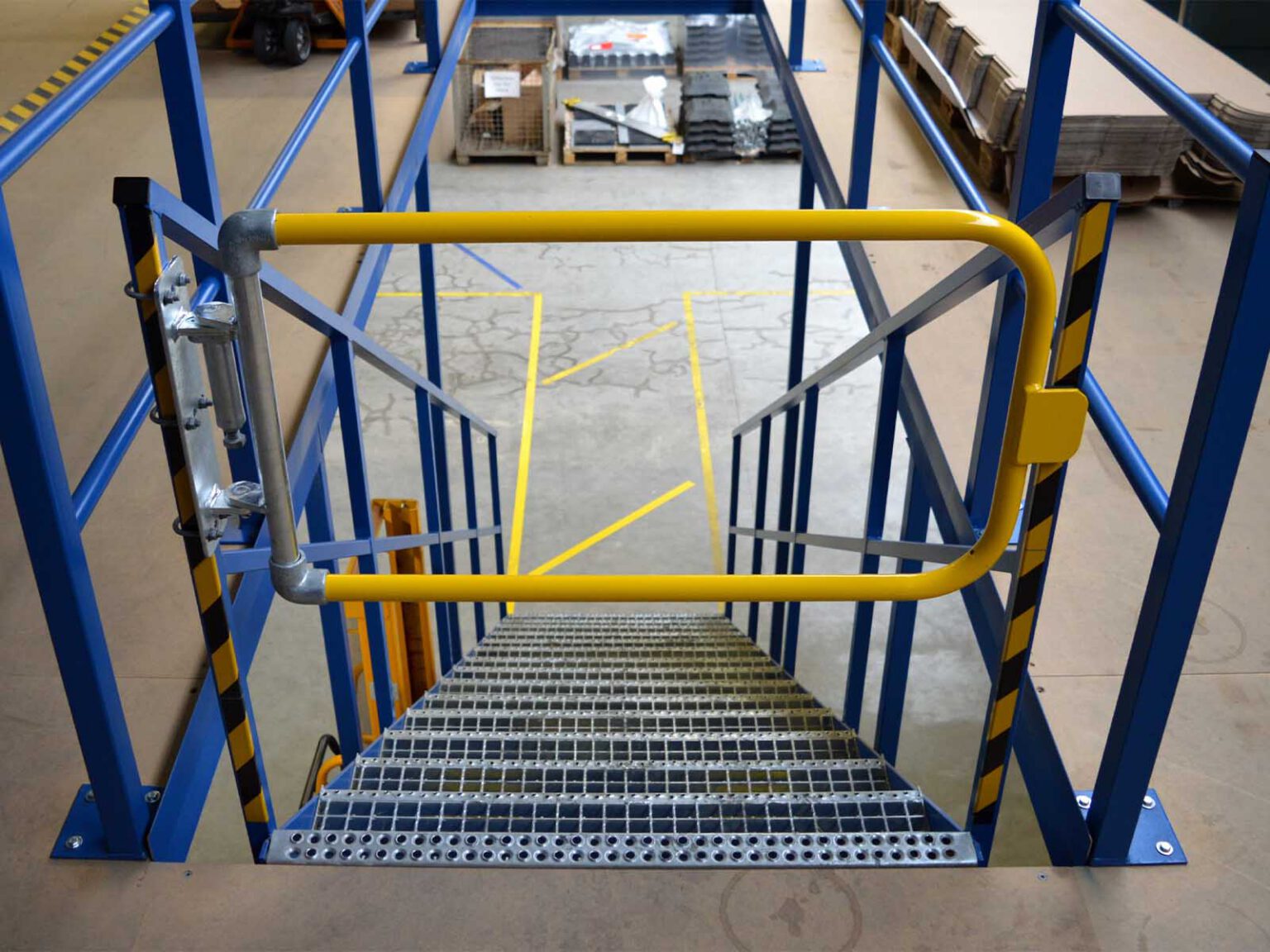 OSHA-Compliant Self-Closing Safety Gates
